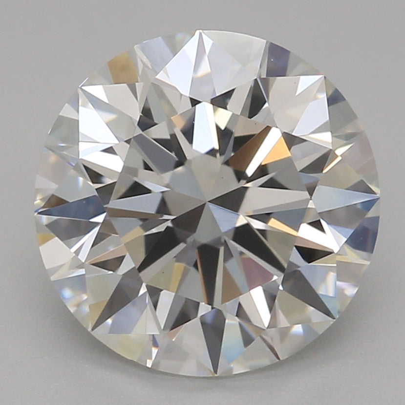 Round Lab Created Diamond