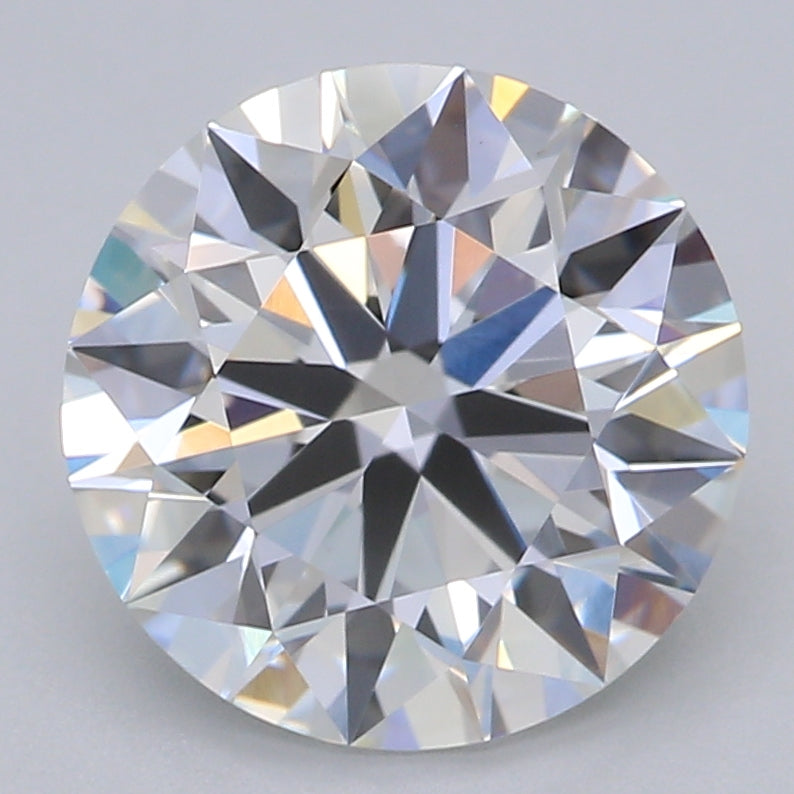 Round Lab Created Diamond