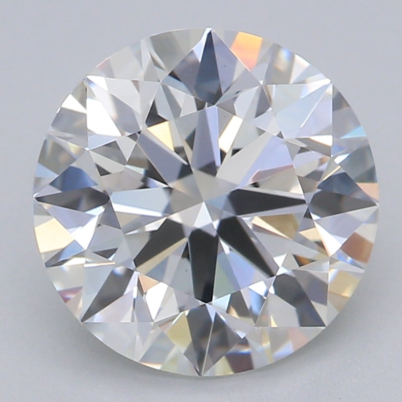 Round Lab Created Diamond