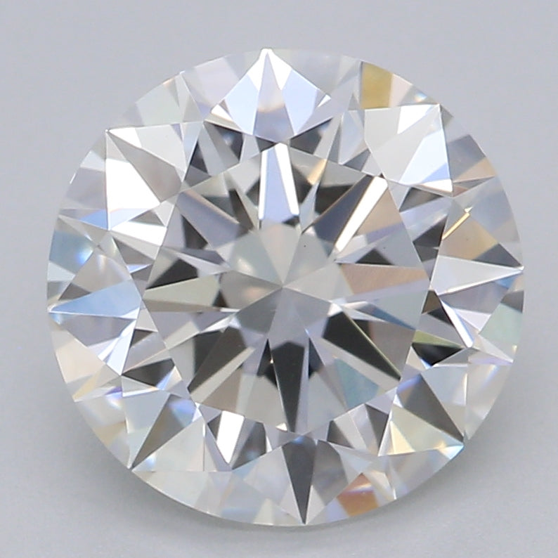 Round Lab Created Diamond