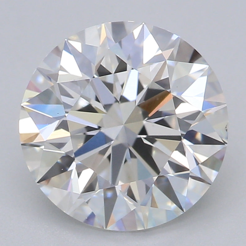 Round Lab Created Diamond