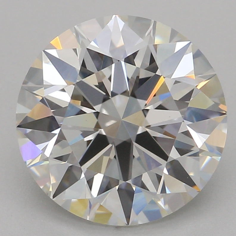 Round Lab Created Diamond