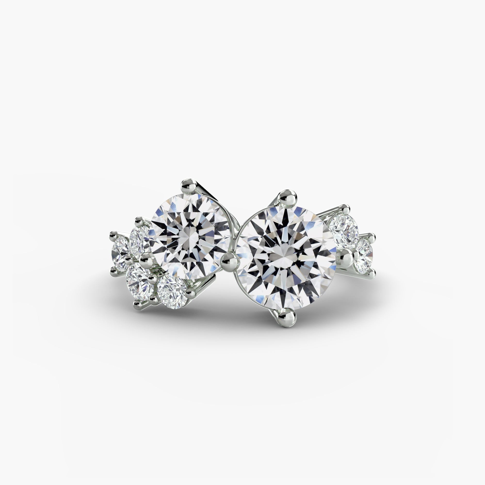 Serpentine Pavé Solitaire