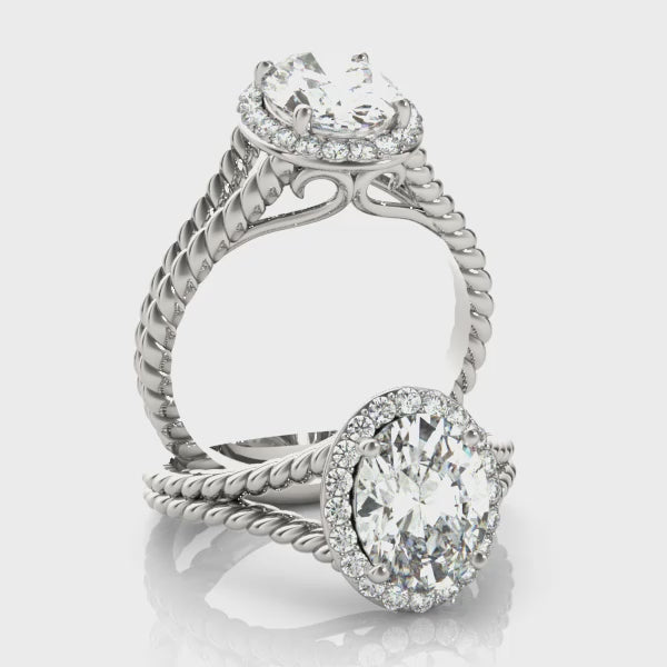 #Metal_14K White Gold#Prong_Standard#Shape_Oval#Metal_18K White Gold#Metal_Platinum