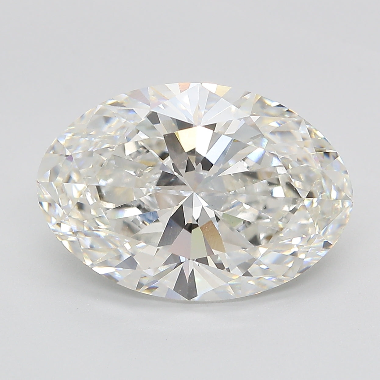 Oval Lab Created Diamond