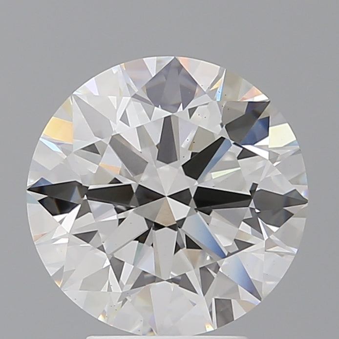 Round Lab Created Diamond