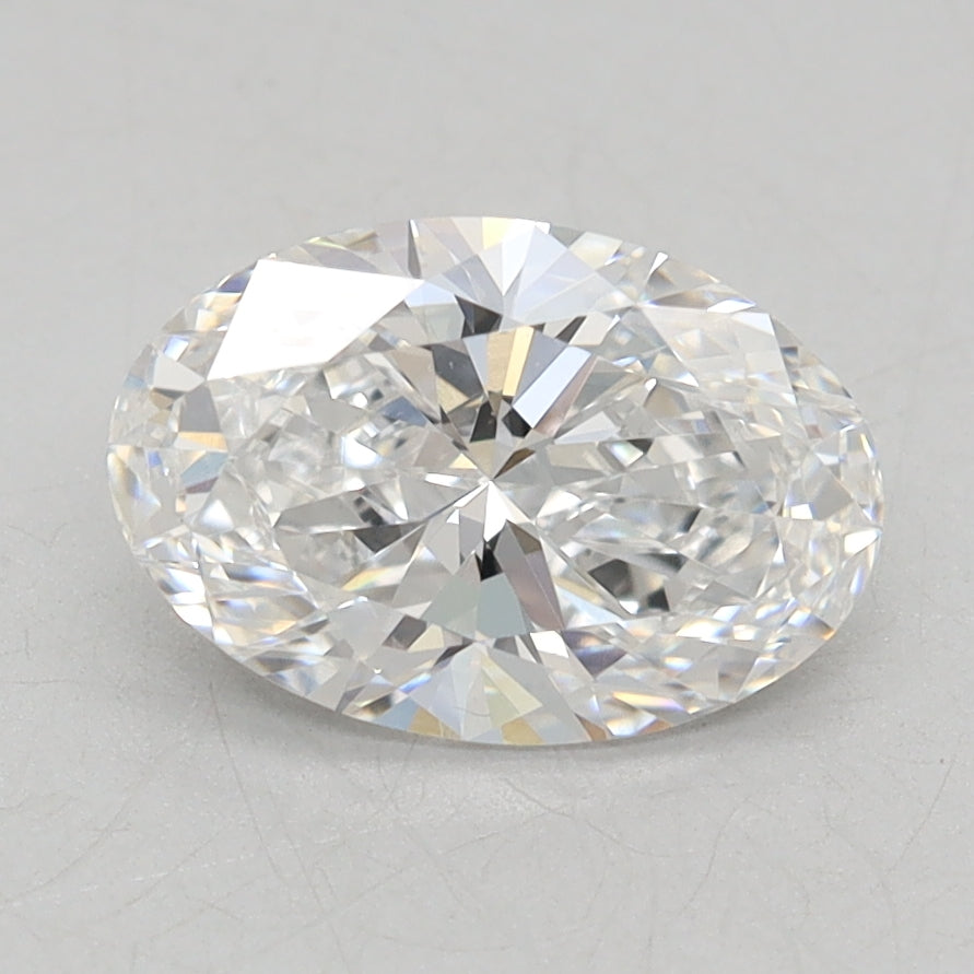 Oval Lab Created Diamond