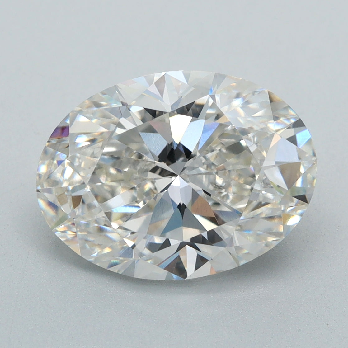 Oval Lab Created Diamond
