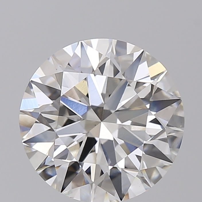 Round Lab Created Diamond