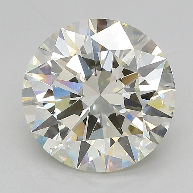 Round Lab Created Diamond