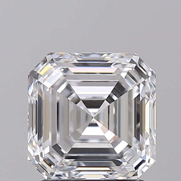 SQUARE Emerald Lab Created Diamond