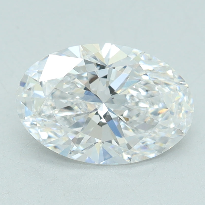 Oval Lab Created Diamond