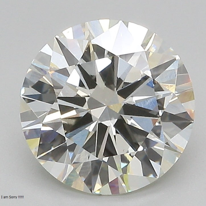 Round Lab Created Diamond