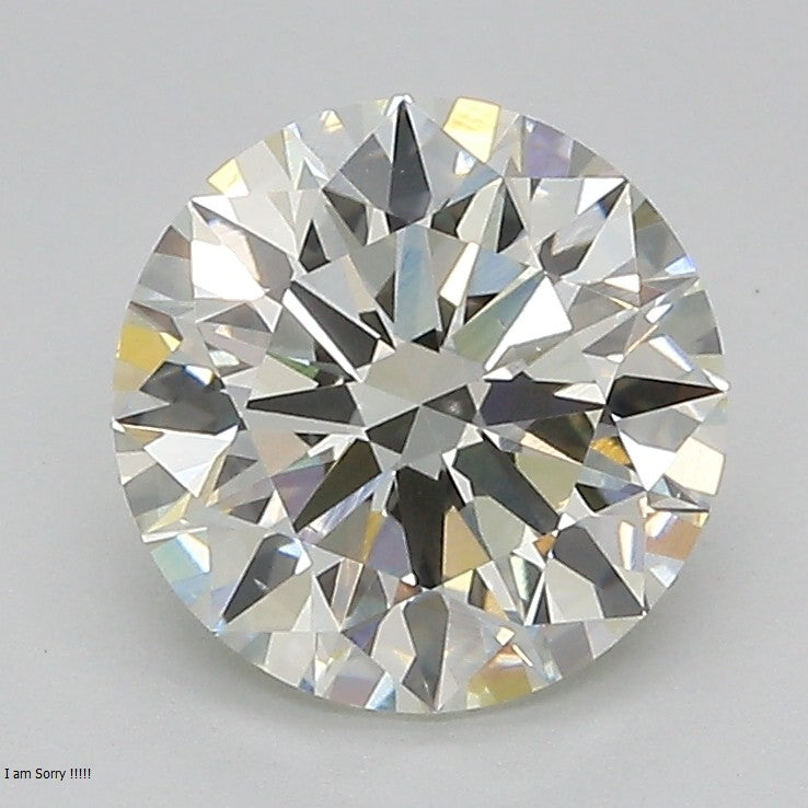 Round Lab Created Diamond