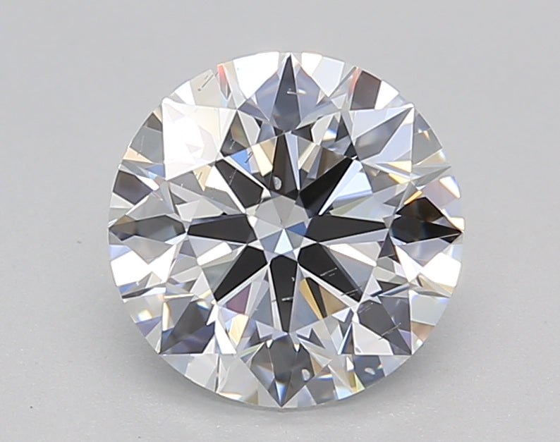 Round Lab Created Diamond