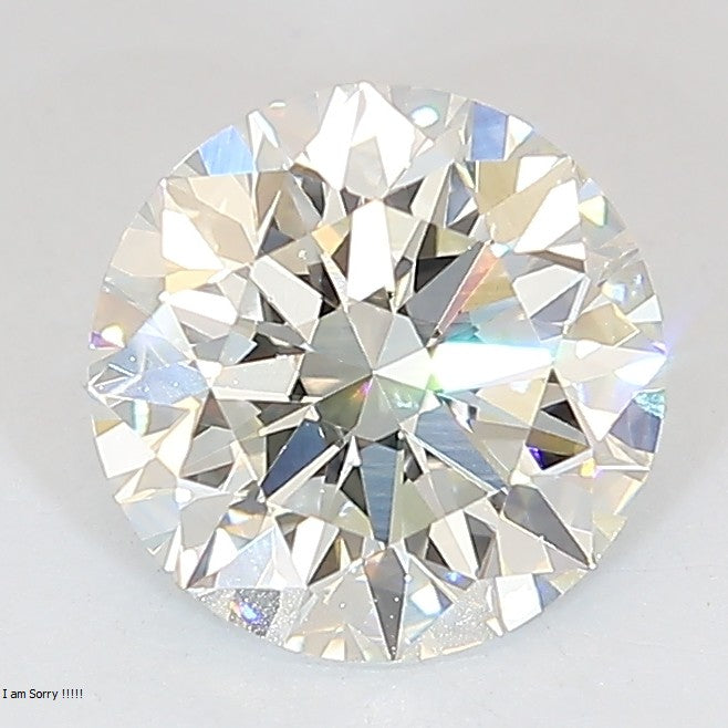 Round Lab Created Diamond
