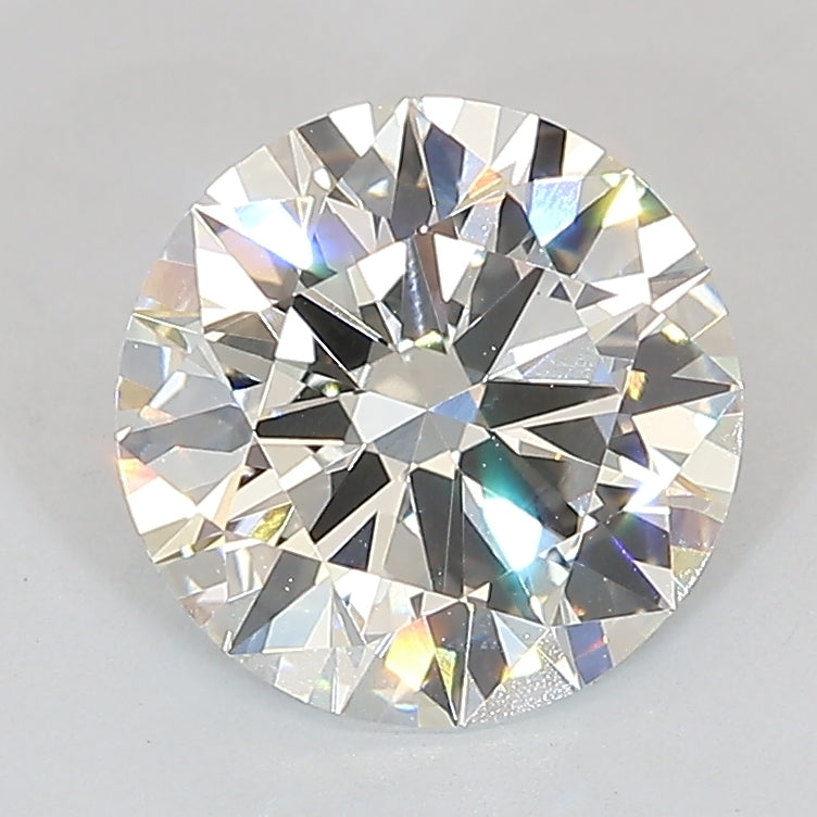 Round Lab Created Diamond