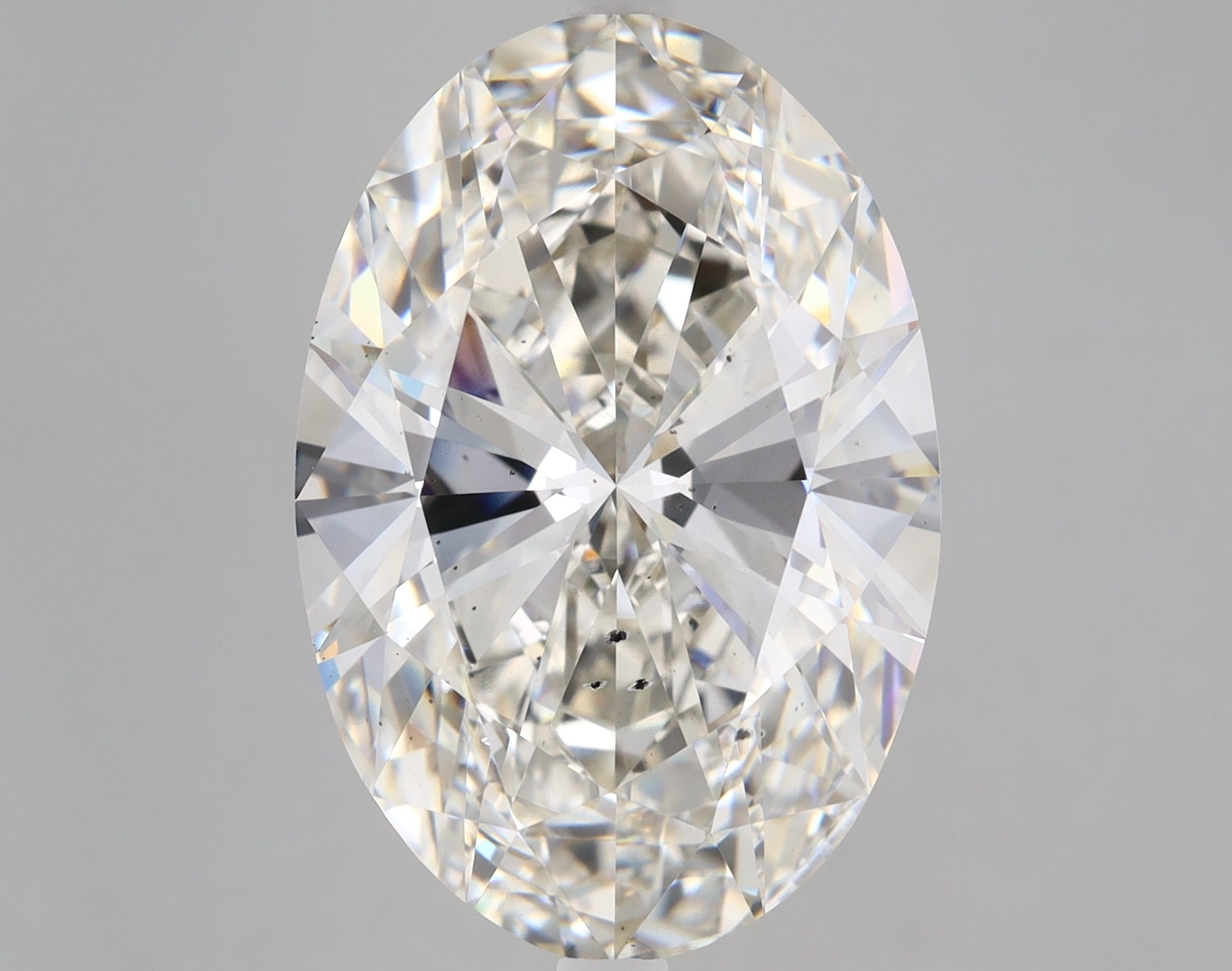 Oval Lab Created Diamond