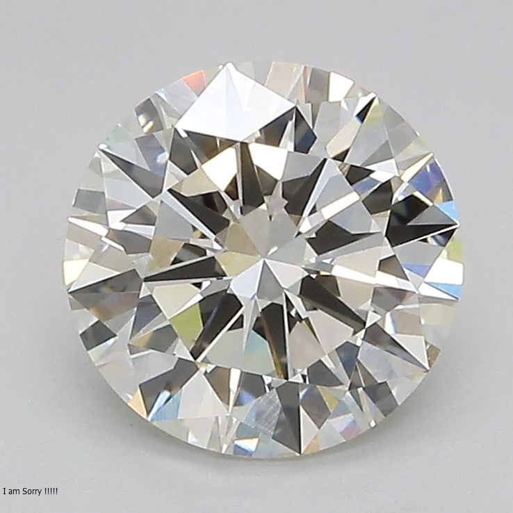 Round Lab Created Diamond