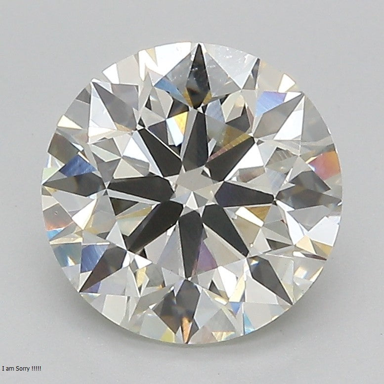 Round Lab Created Diamond