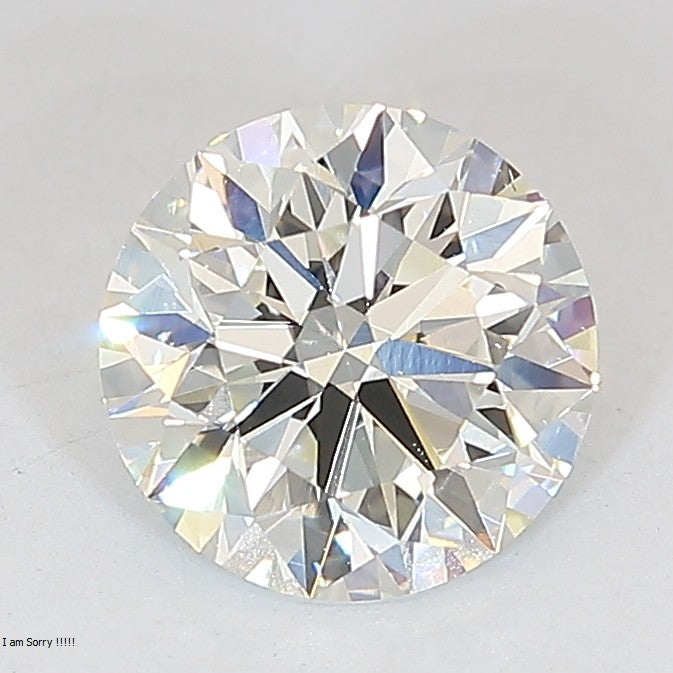 Round Lab Created Diamond