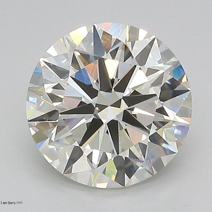 Round Lab Created Diamond