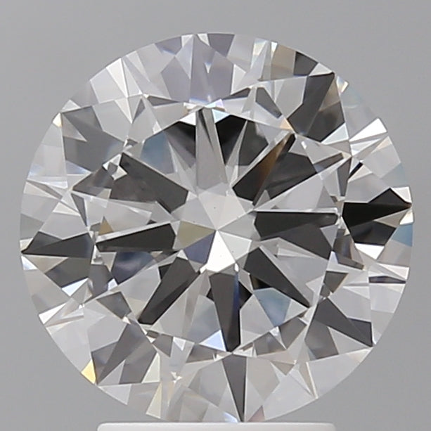 Round Lab Created Diamond
