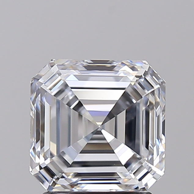 SQUARE Emerald Lab Created Diamond