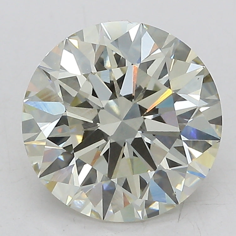 Round Lab Created Diamond