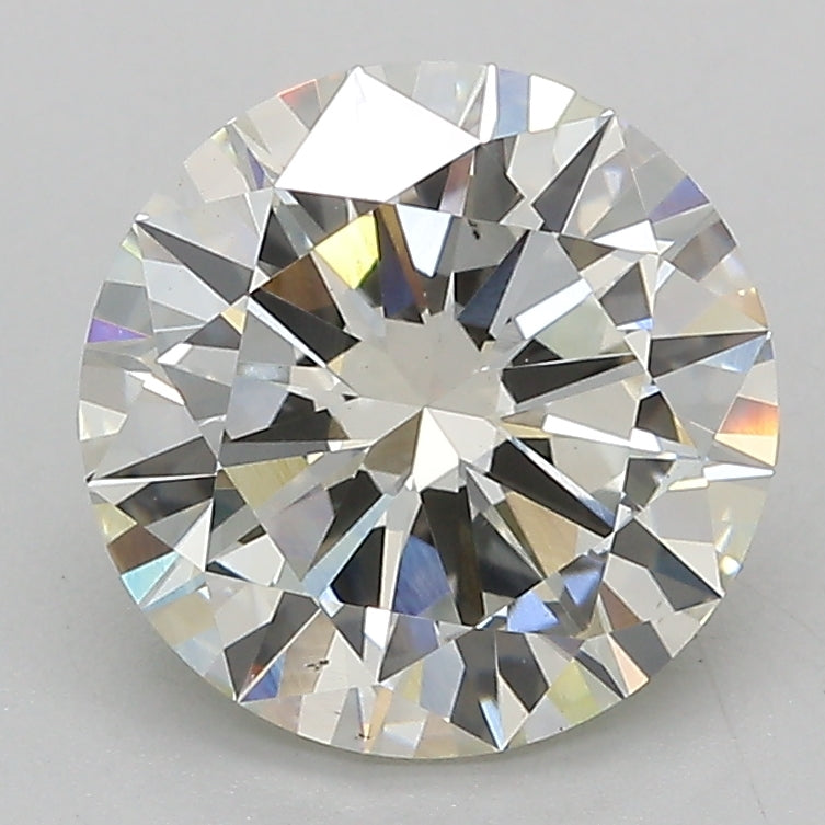 Round Lab Created Diamond
