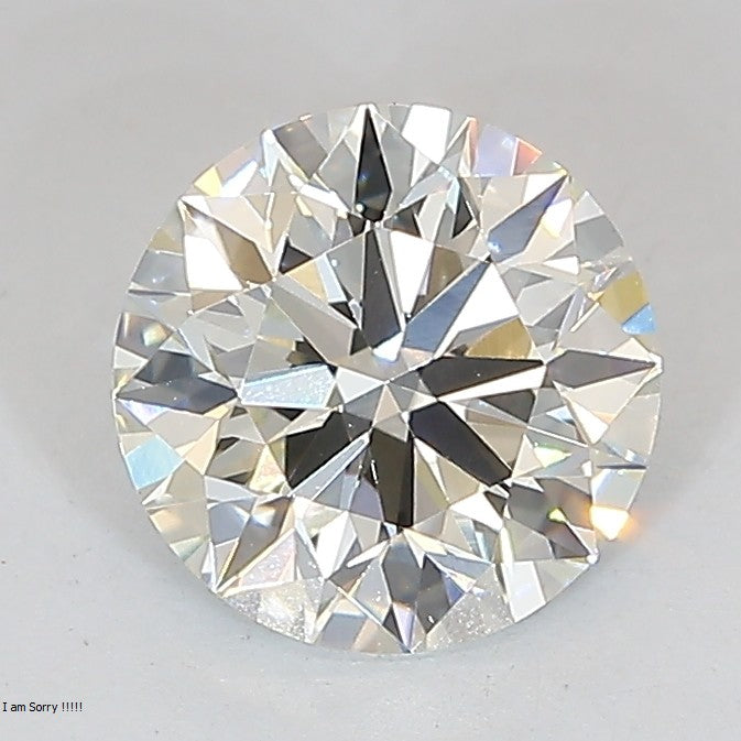 Round Lab Created Diamond