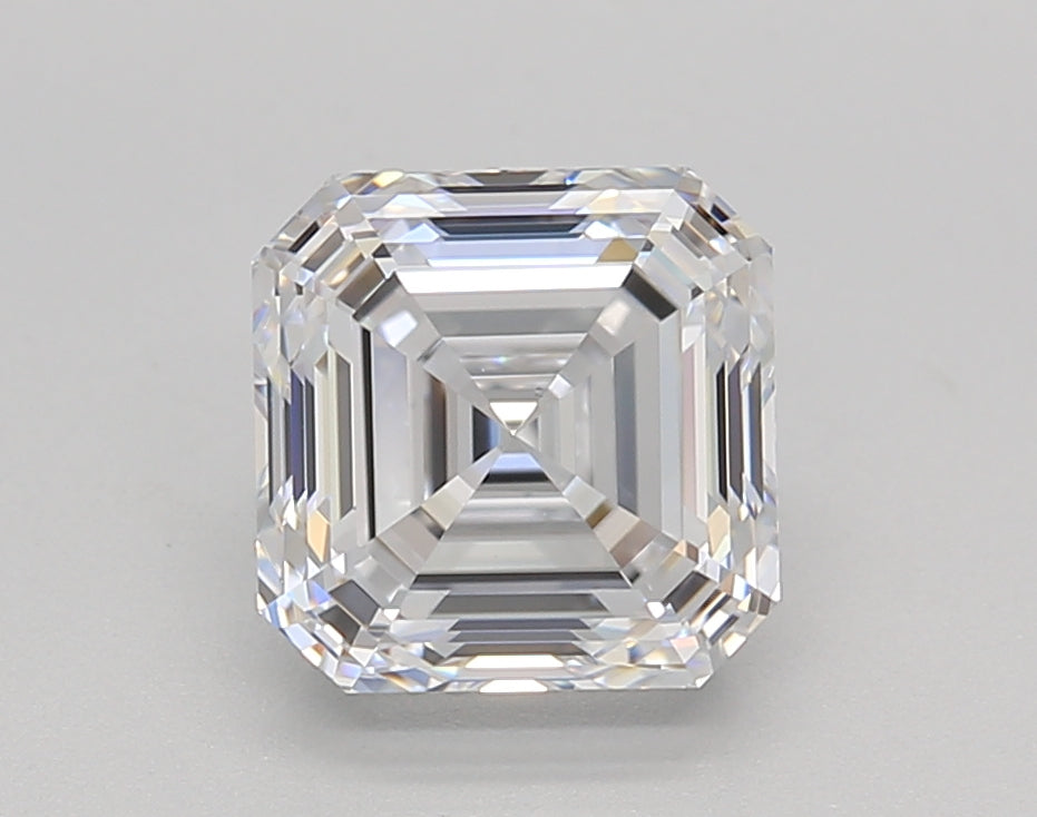 SQUARE Emerald Lab Created Diamond
