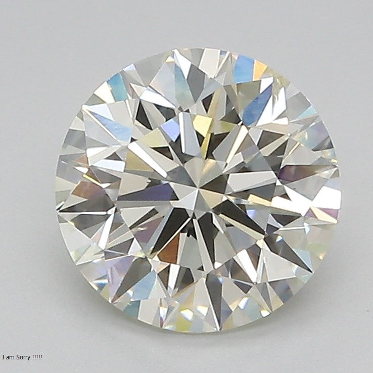 Round Lab Created Diamond