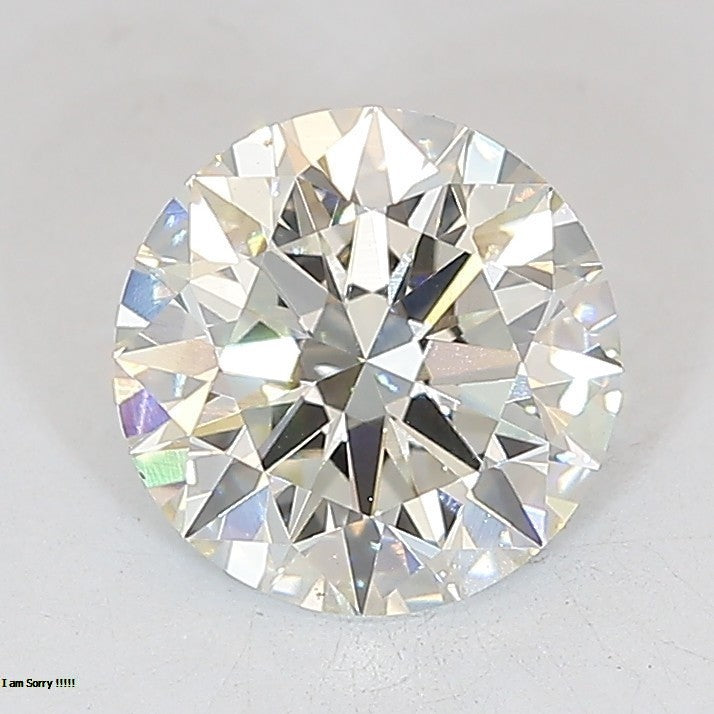 Round Lab Created Diamond
