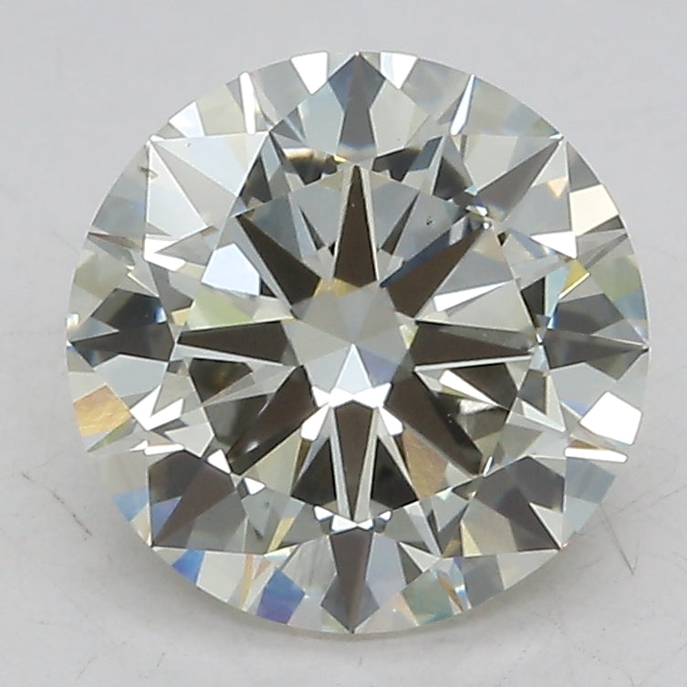 Round Lab Created Diamond