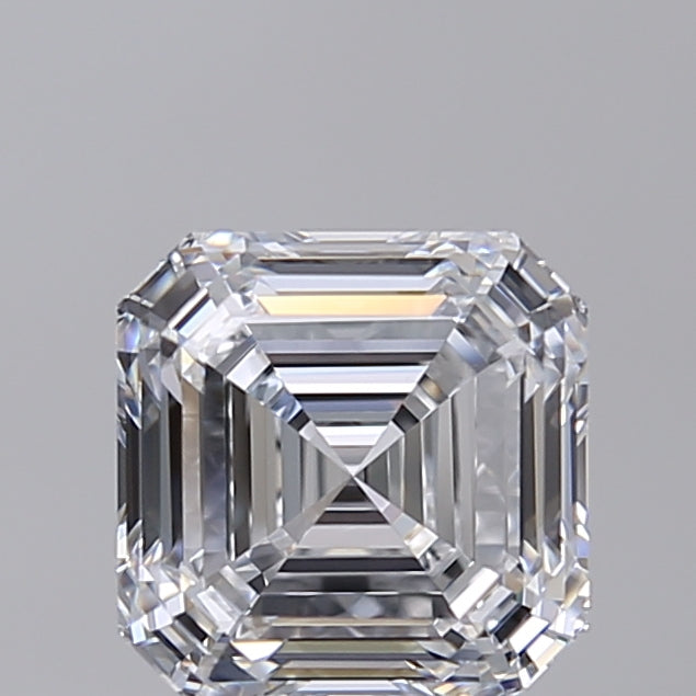 SQUARE Emerald Lab Created Diamond
