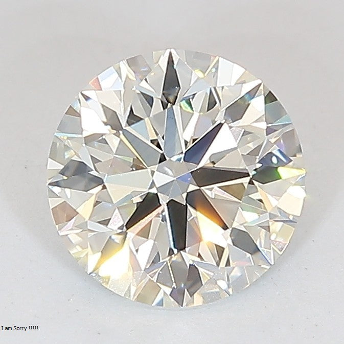 Round Lab Created Diamond
