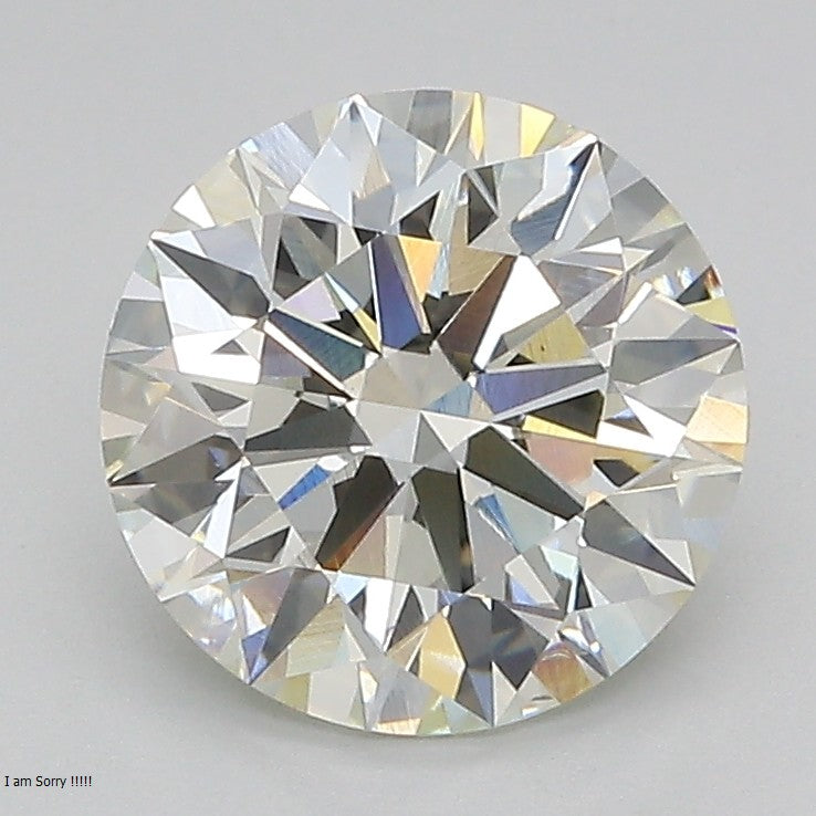 Round Lab Created Diamond