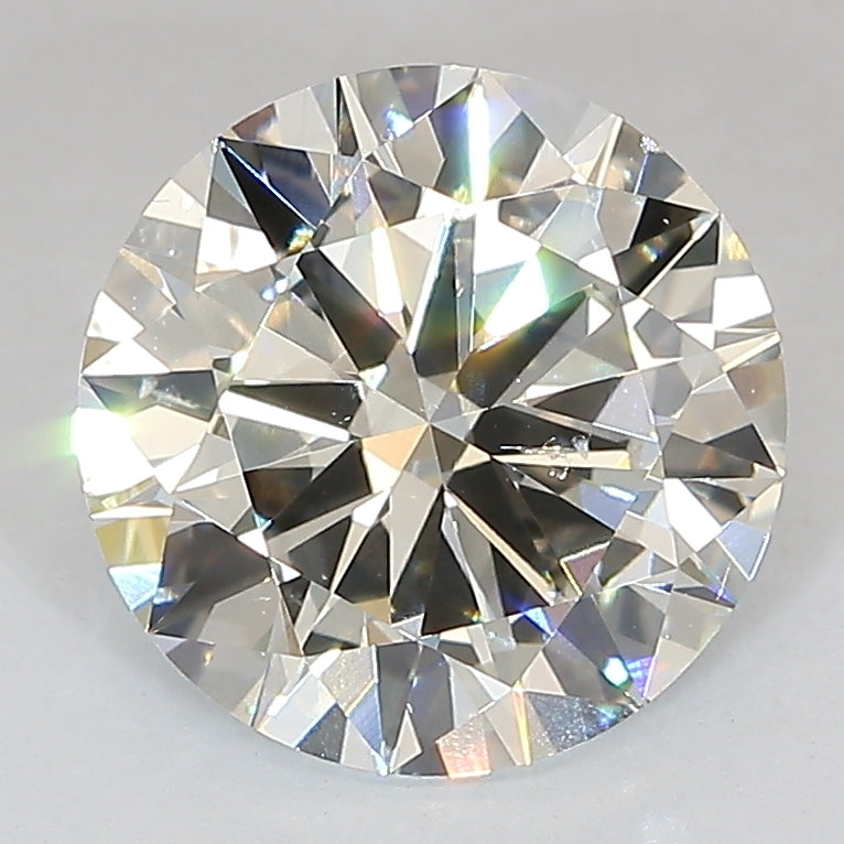Round Lab Created Diamond