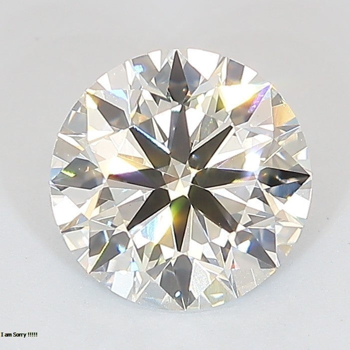 Round Lab Created Diamond