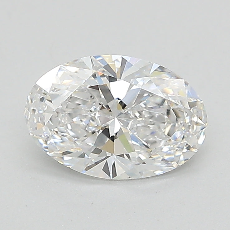 Oval Lab Created Diamond