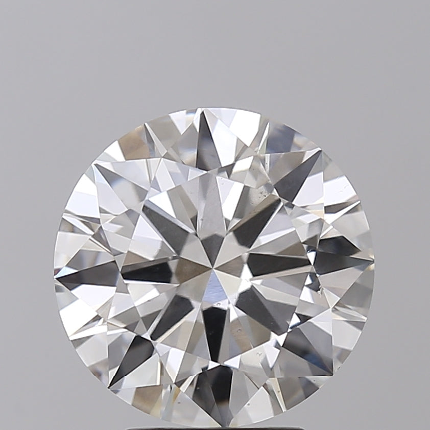 Round Lab Created Diamond