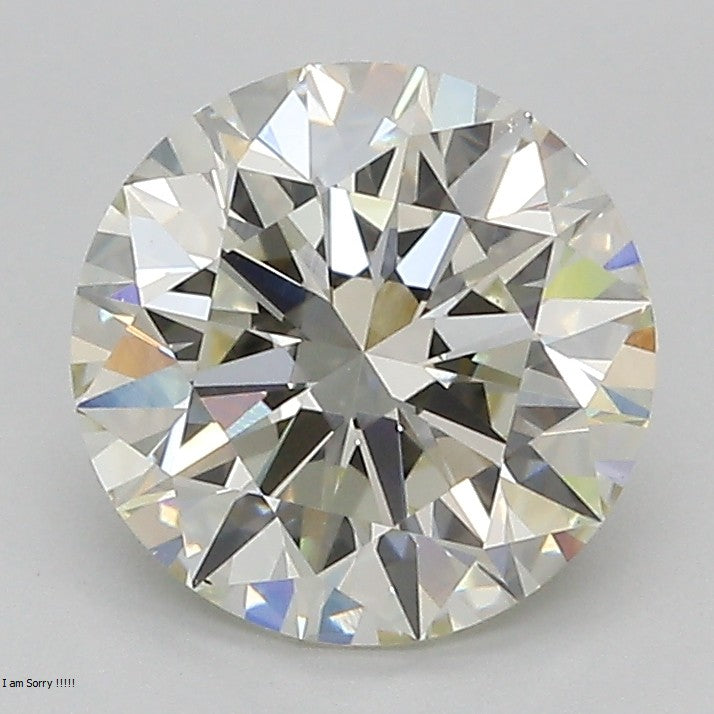 Round Lab Created Diamond