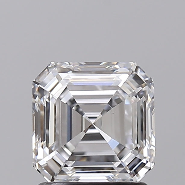 SQUARE Emerald Lab Created Diamond