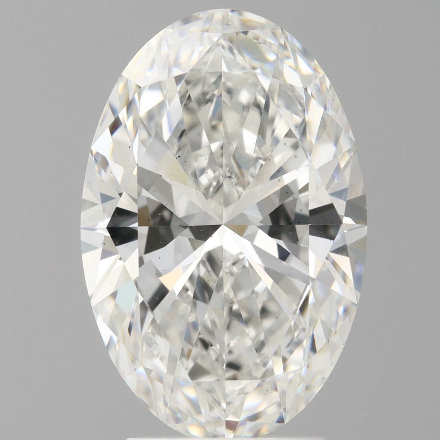 Oval Lab Created Diamond