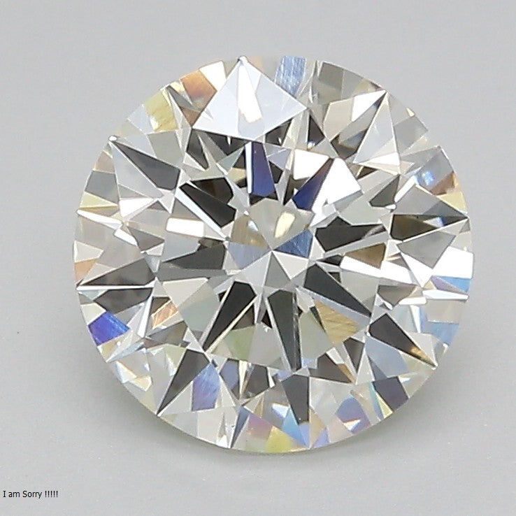Round Lab Created Diamond