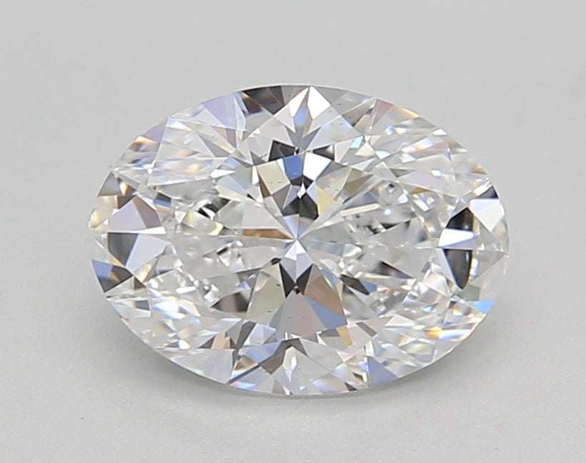 Oval Lab Created Diamond