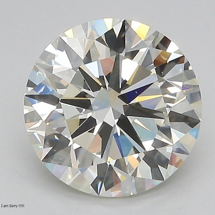 Round Lab Created Diamond