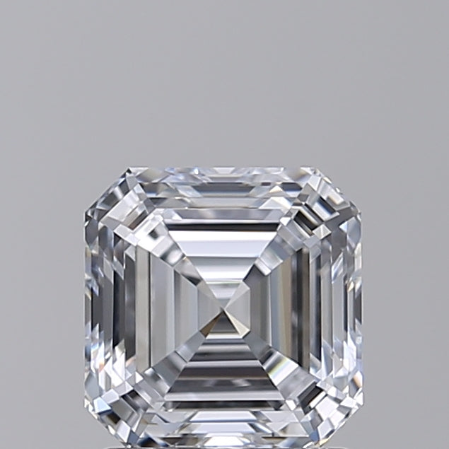 SQUARE Emerald Lab Created Diamond