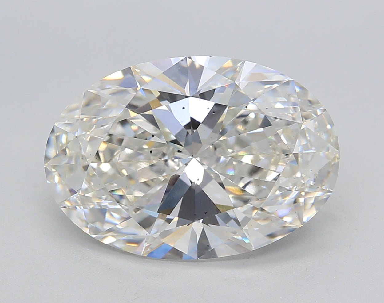 Oval Lab Created Diamond